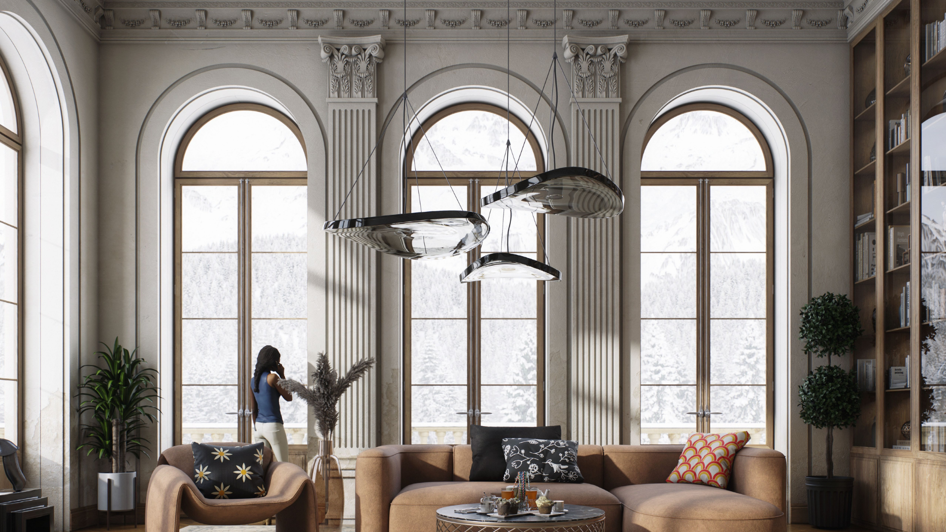 VLX 100 Arched / Custom Door in Dallas, TX | Hale Windows Dallas - detail 2