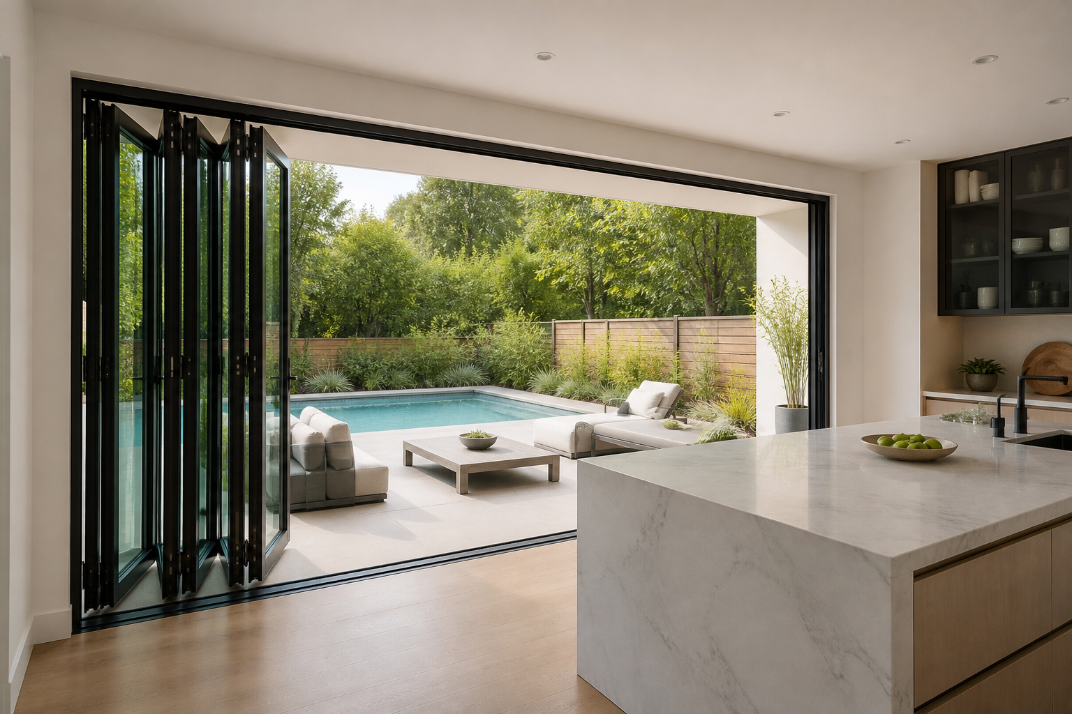 VLX 100 Bifold / Folding Door in Dallas, TX | Hale Windows Dallas - detail 4