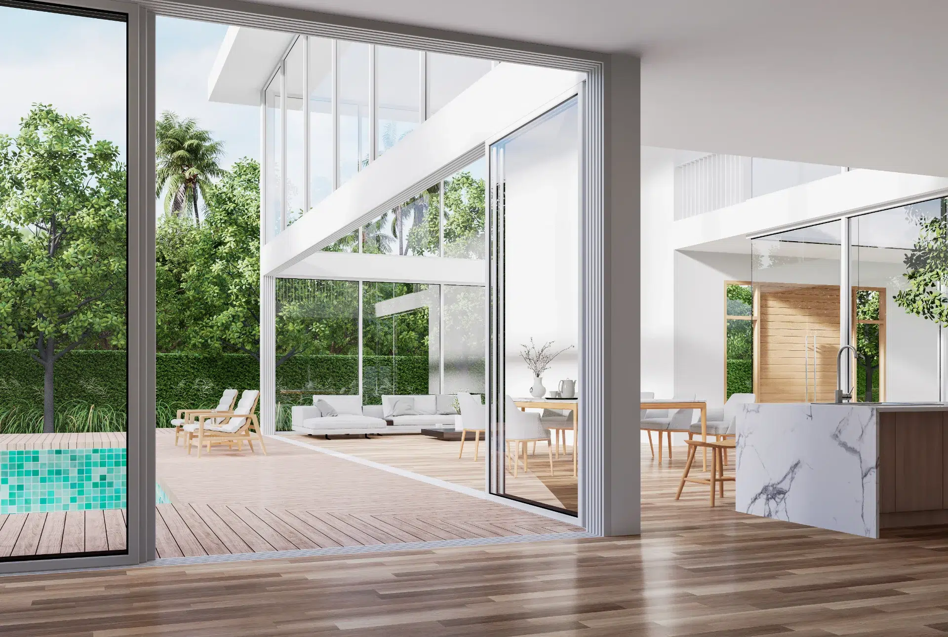 VLX 138 Panoramic Sliding Door in Dallas, TX | Hale Windows Dallas - detail 1