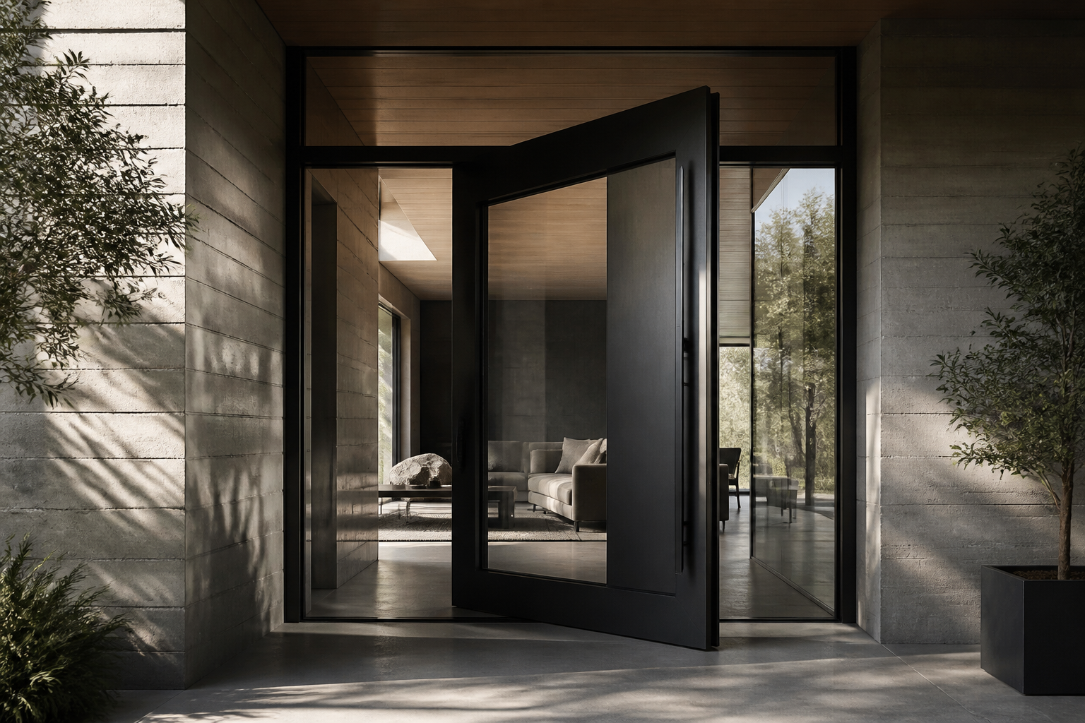 VLX 100 Pivot Door in Dallas, TX | Hale Windows Dallas - detail 2